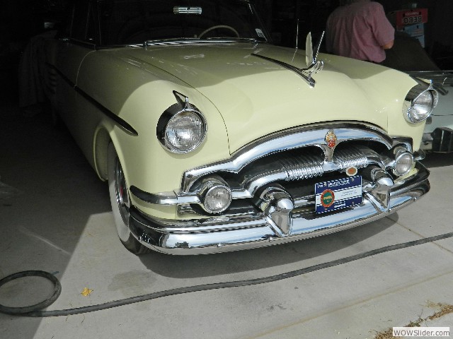 A beautifully restored 1954 Packard convertible