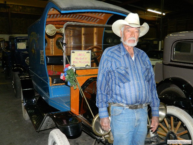 Museum owner and collector Archie Lewis