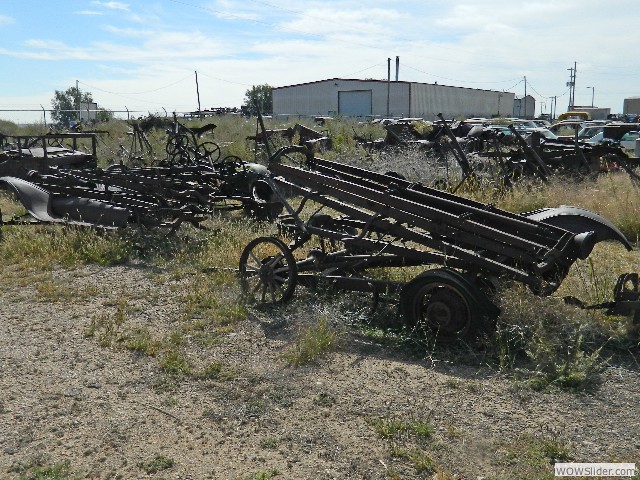 Stacks of frames